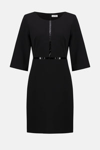 Joseph Ribkoff - SCUBA A-LINE DRESS
