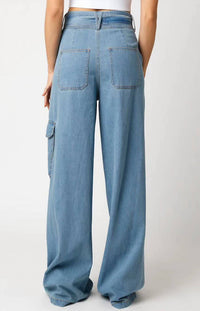 Olivaceous - Freya Denim Pants