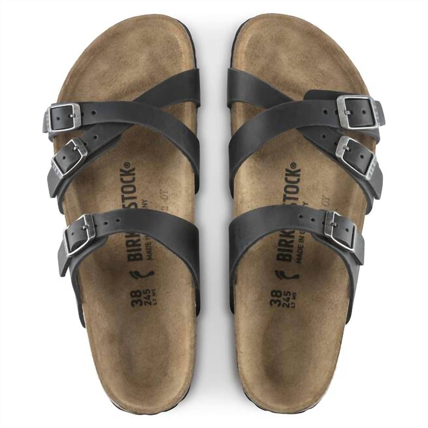 Birkenstock - Women's Franca Oiled Leather Sandals
