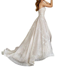 Martin Thornburg - Sweetheart Neck Wedding Gown