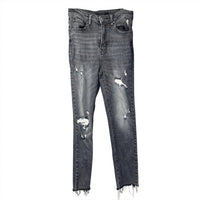 Risen - Women's High Rise Distressed Skinny Jean