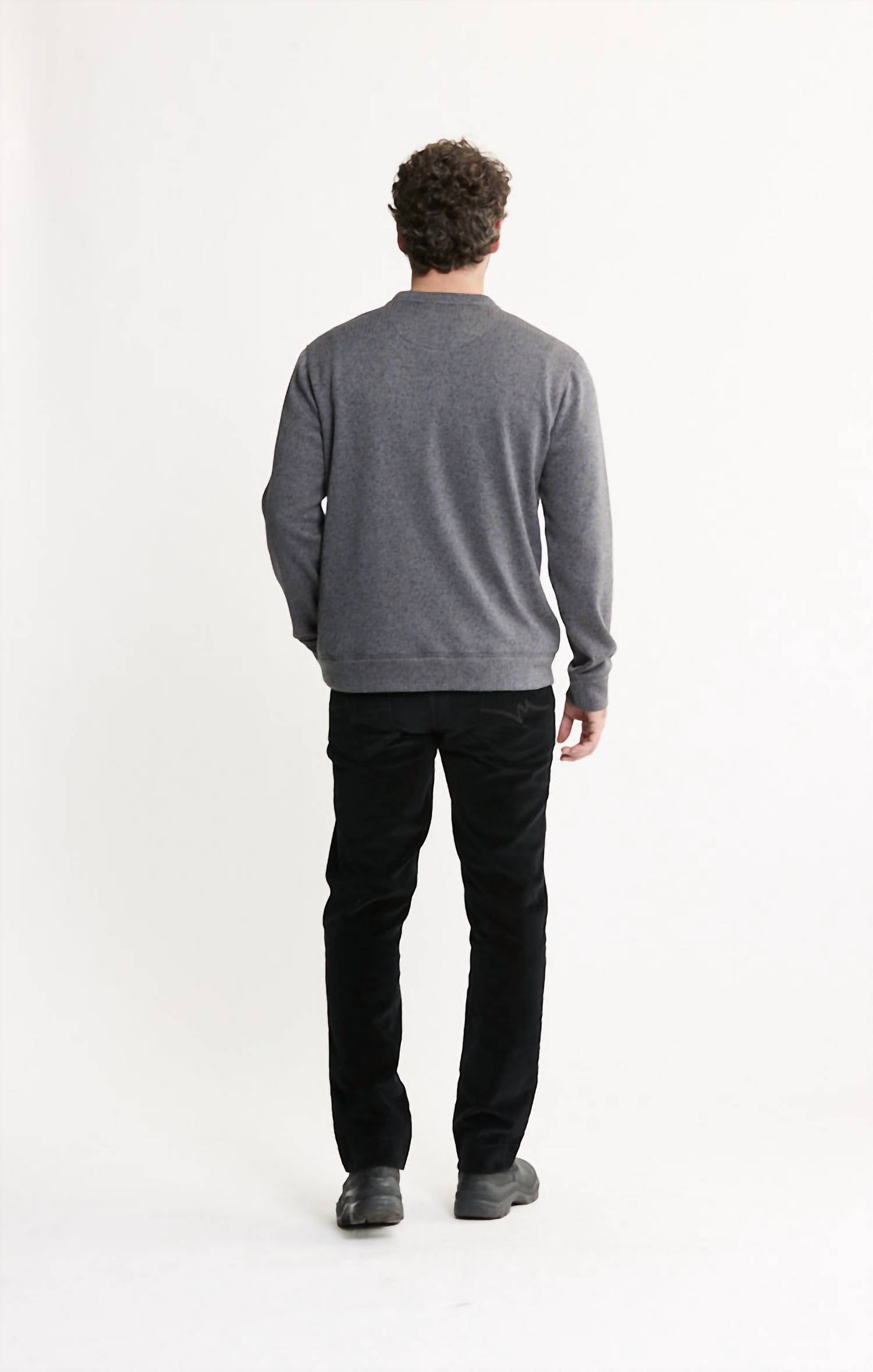 Jachs New York - Stretch Fleece Crewneck Sweater
