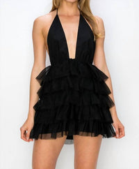 The Vintage Shop - Ashley Tiered Ruffle Mini Dress