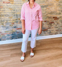 Lily Clothing - Astrid Long Dleeve Button Down Shirt