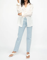 Frame - Tie Front Blouse