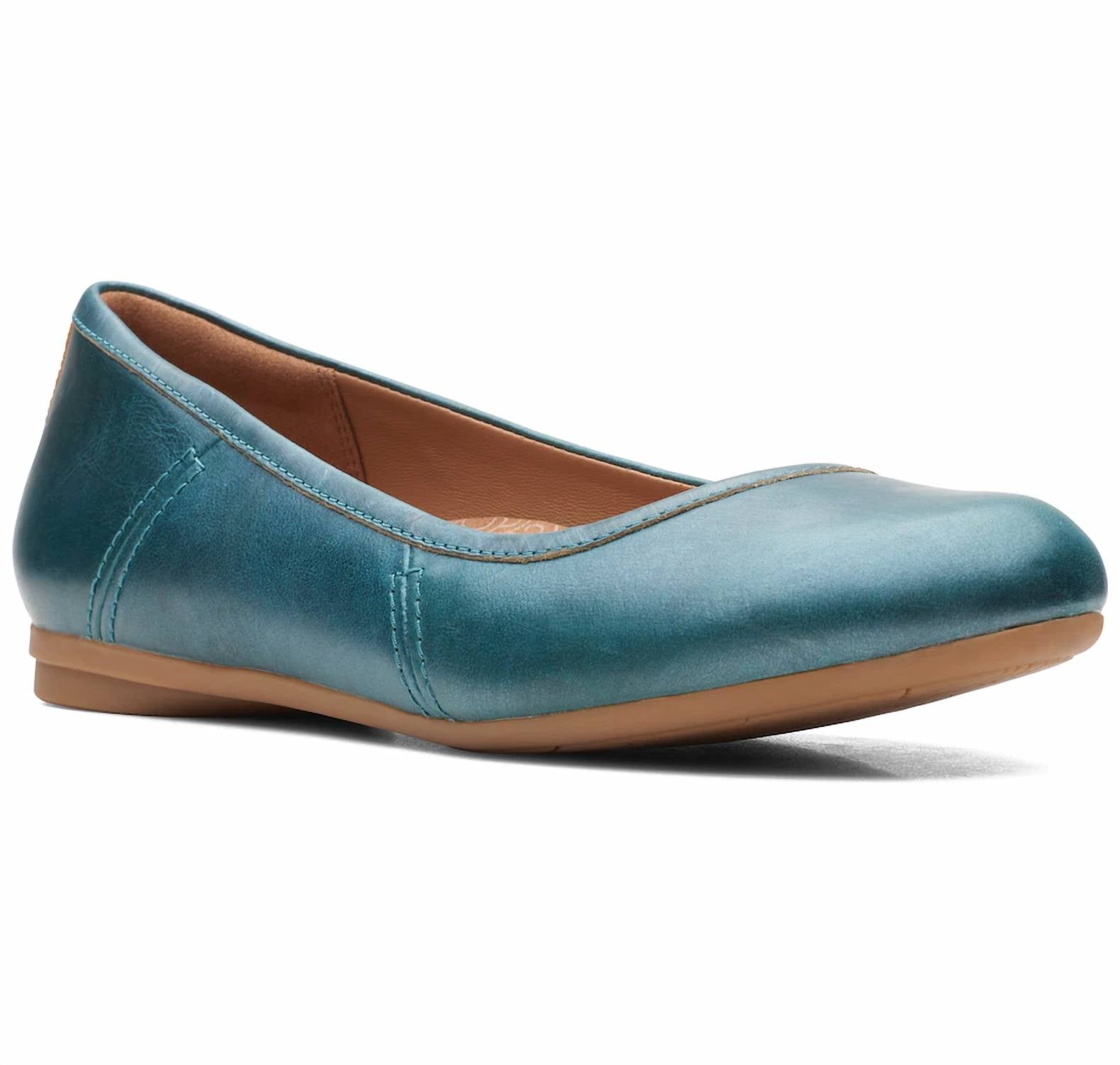 Clarks - Women's Canebay Plain Flats