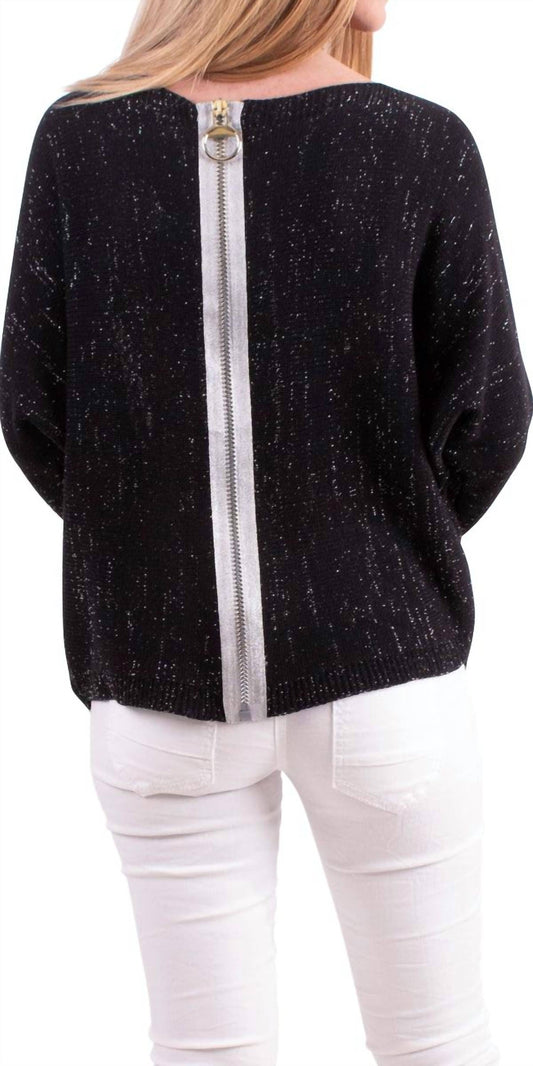 Gigi Moda - Argento Long Sleeve Sweater