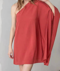 Reverof - One Shoulder Dress