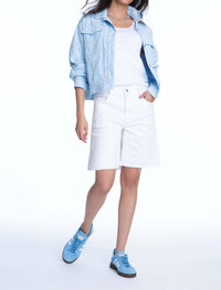 Elliott Lauren - Button Front Jacket With Eyelet
