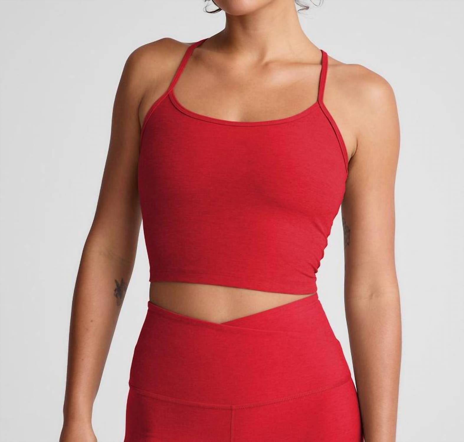 Beyond Yoga - Spacedye Slim Racerback Cropped Tank Top
