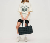 Urban Expressions - Serena Woven Nylon Travel Duffel Weekender Bag