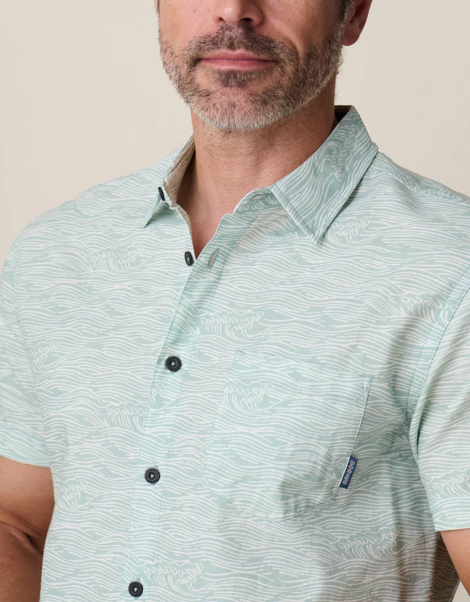 Baja Llama - Roll Tides 7-seas Button Up Shirt