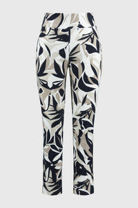 Joseph Ribkoff - Tropical Print Slim Fit Pants