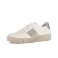 GABOR Women's Clarice Sneaker in panna - women's sneaker - detail view