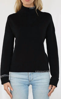 Metric Knits - Cuffed Sleeve Sweater
