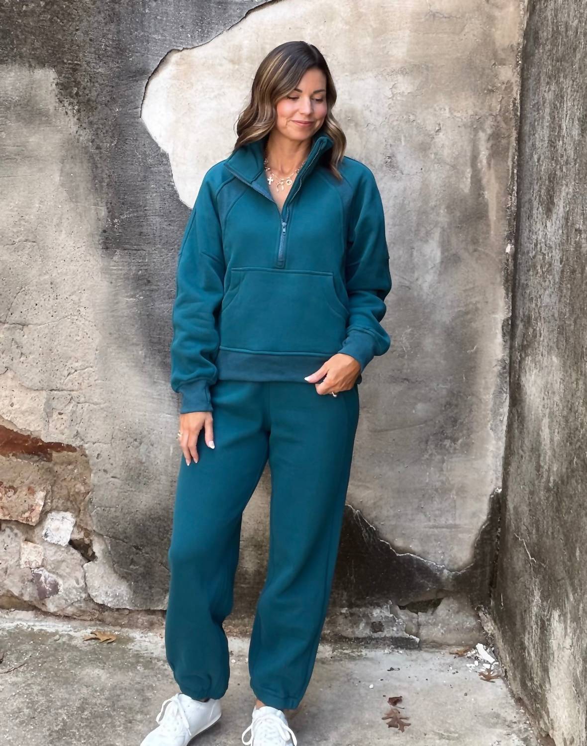 Aemi + Co - Rani Half Zip Pullover