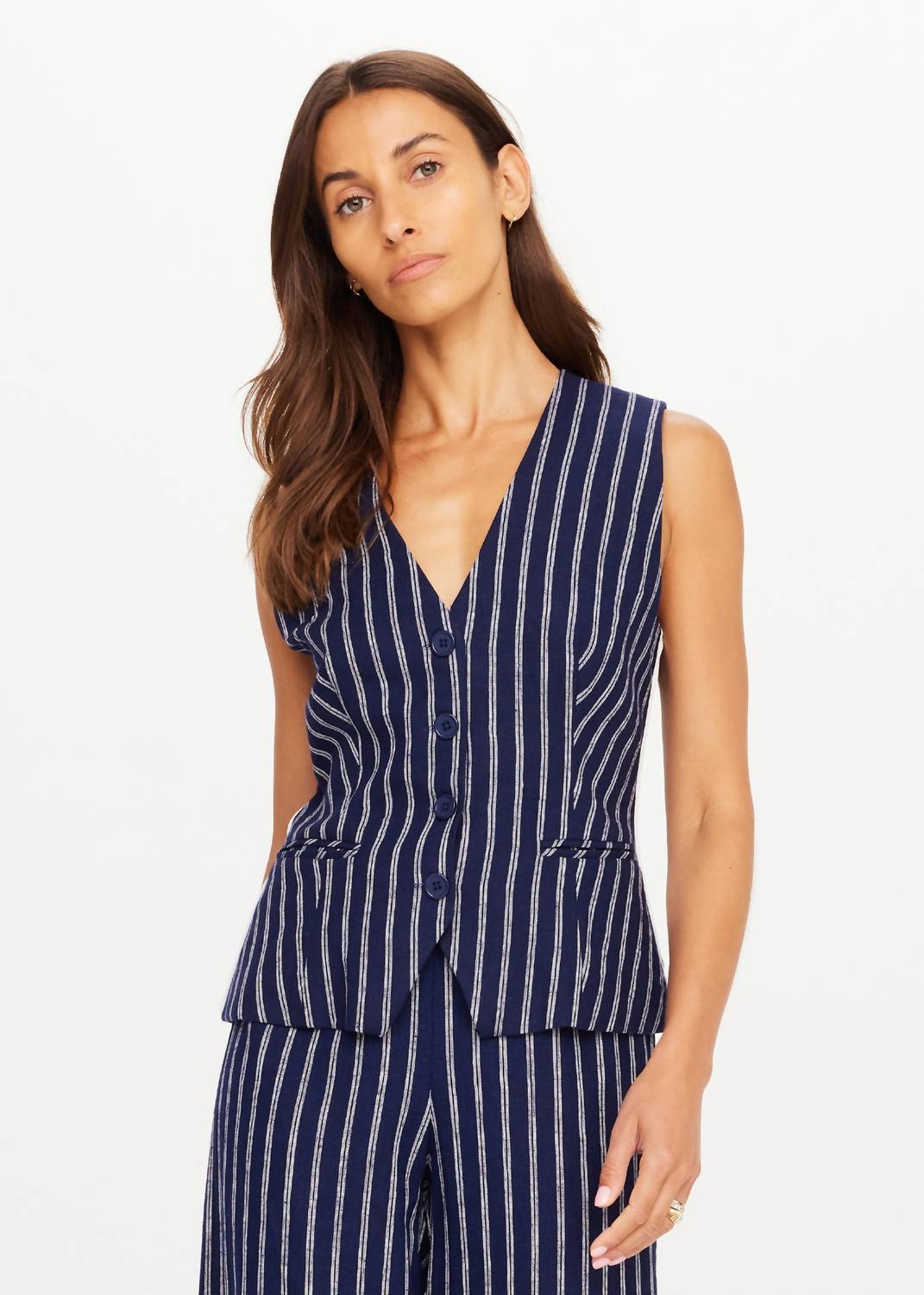 The Upside - Belize Jackie V-neck Waist Coat