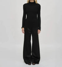 Rosetta Getty - Plisse Turtleneck Top