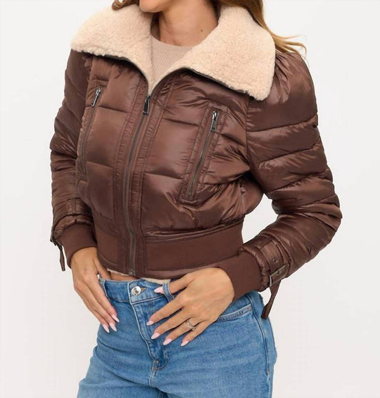 Coalition La - Metro Athletic-inspired Puffer Jacket