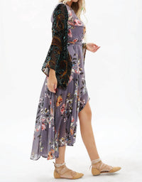 Aratta - Invitation For Tea Wrap Dress