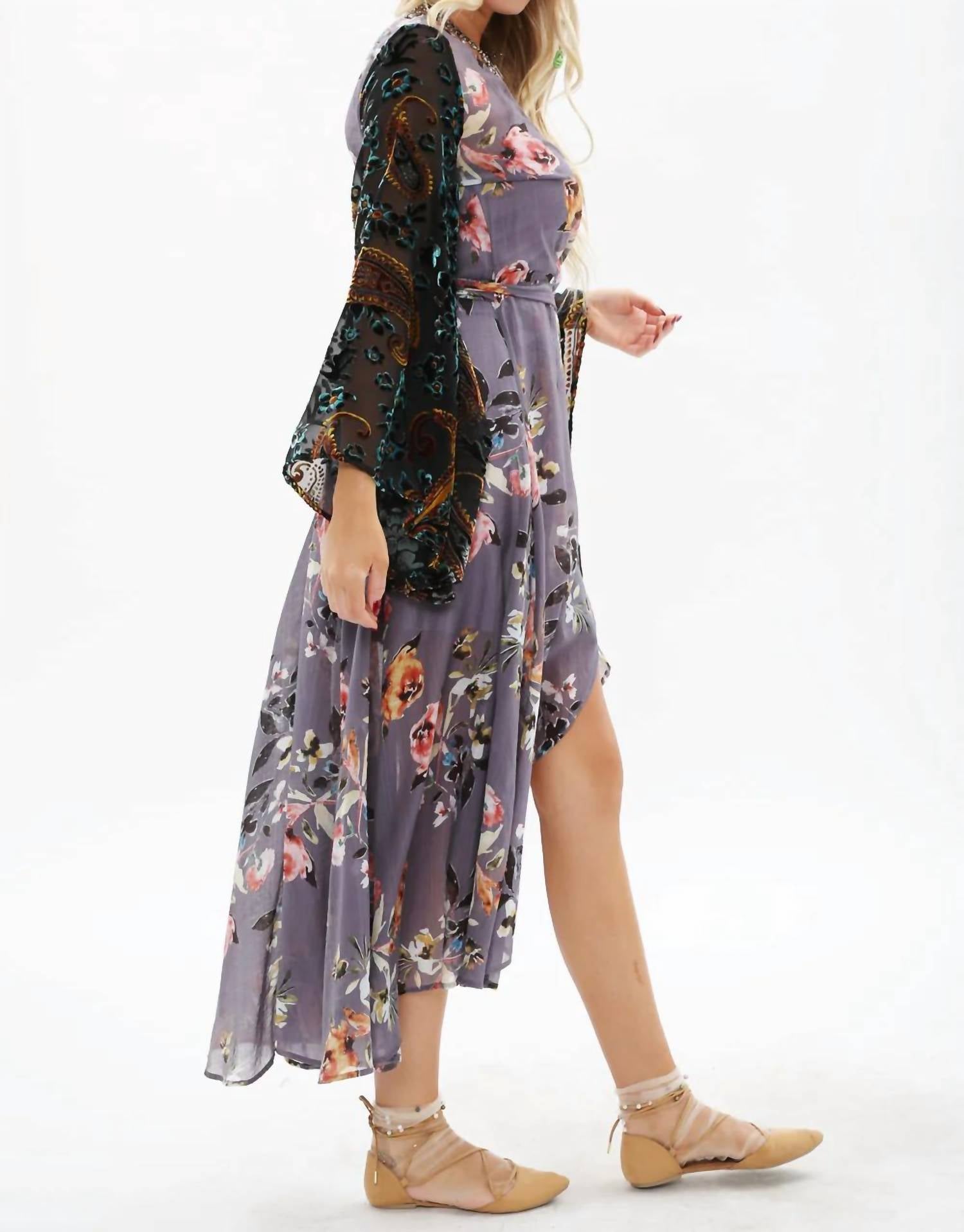 Aratta - Invitation For Tea Wrap Dress
