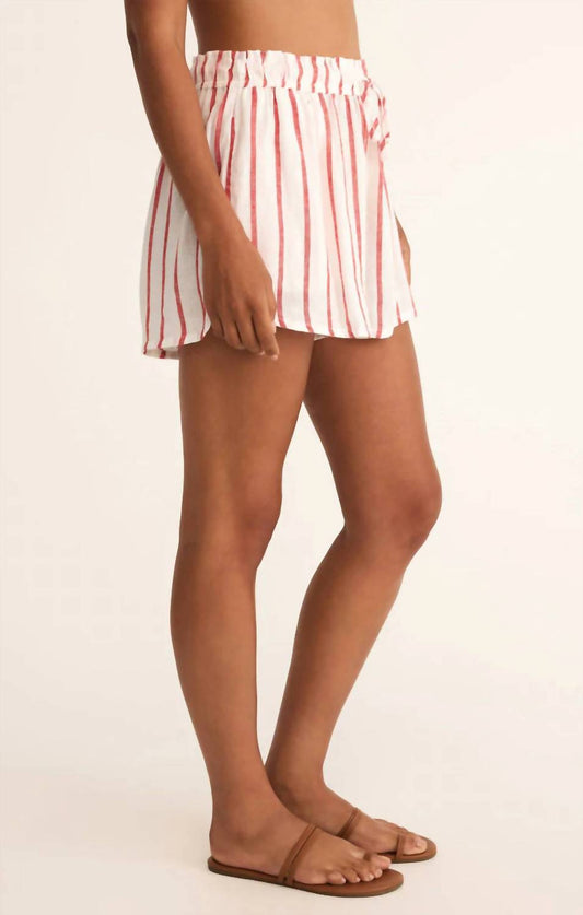 Z Supply - PERFECT LINEN STRIPED SHORT