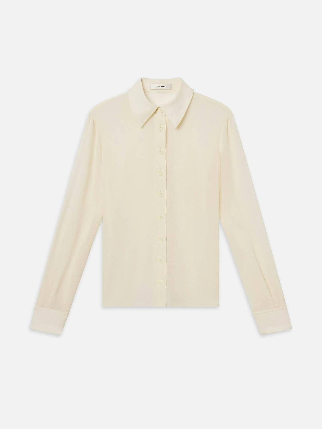 Frame - Textured Woven Button Shirt