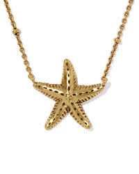 Kendra Scott - Women's Parker Starfish Metal Short Pendant Necklace