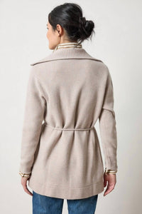 Lilla P - Notch Collar Open Cardigan