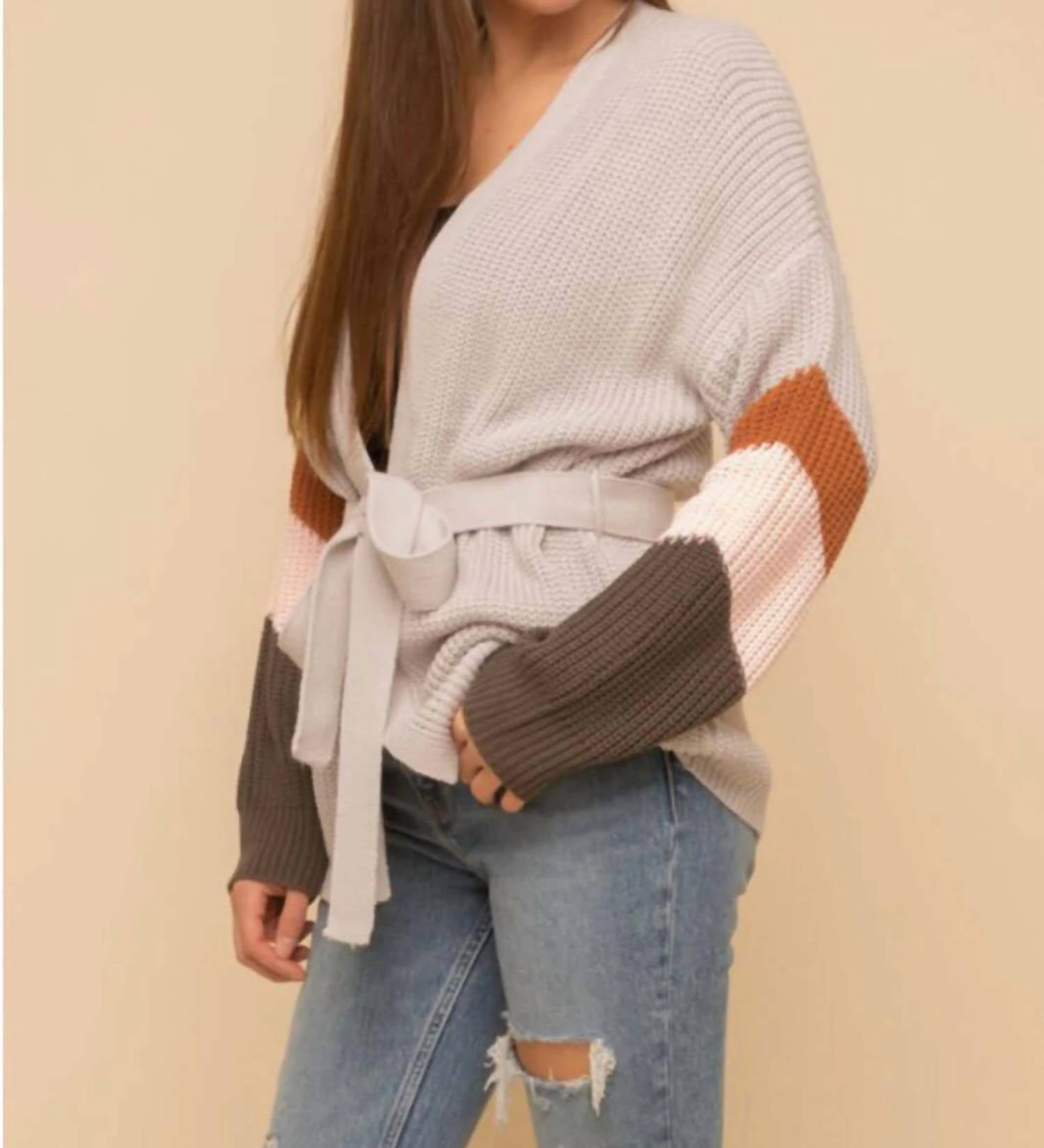 Hem & Thread - Colorblock Cardigan