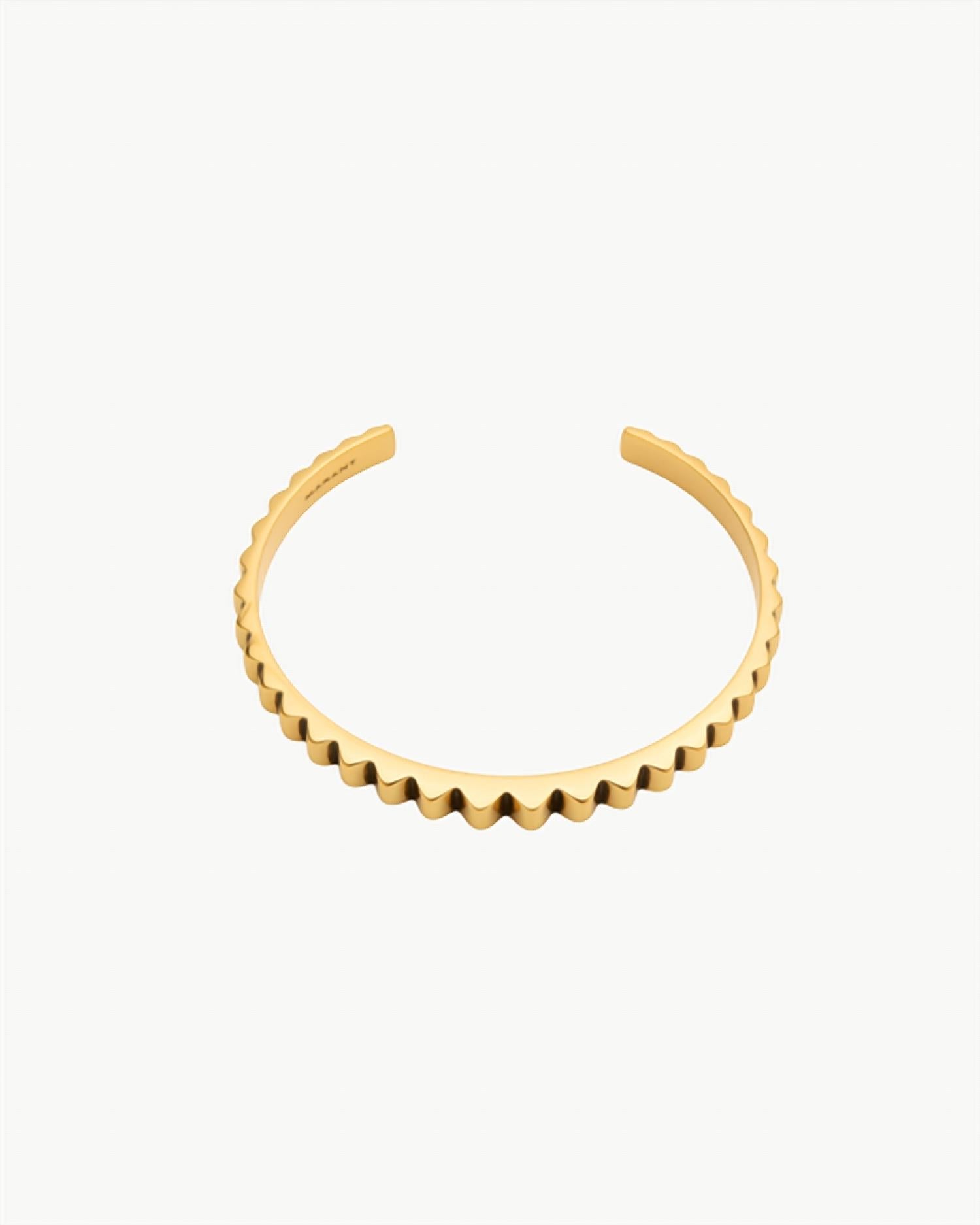 Isabel Marant - Women's Leny Man Brass Bangle Bracelet