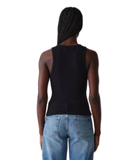 Michael Stars - KIRA CRINKLE KNIT EASY TANK TOP