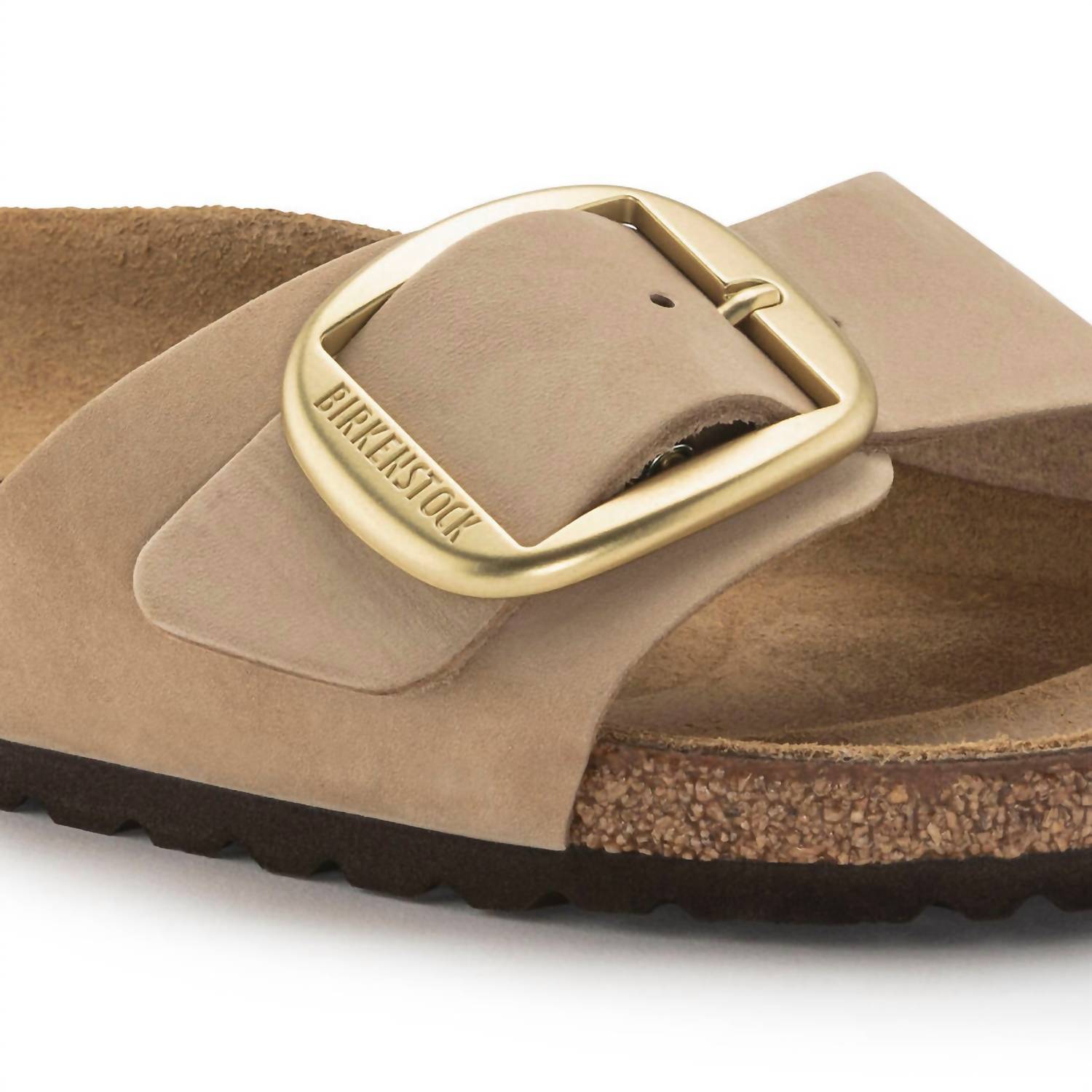 BIRKENSTOCK Women's Madrid Big Buckle Sandal in sandcastle - women's sandal - view 6
