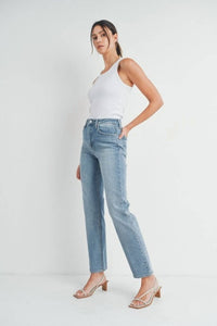 Just Black Denim - Full Length Everything Straight Jeans