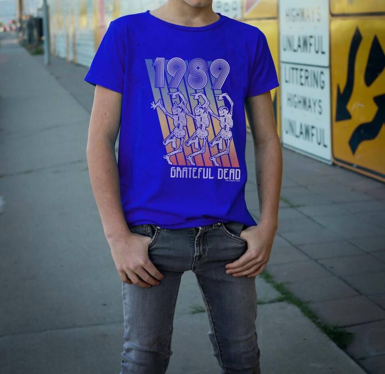 Rowdy Sprout - Boy's Grateful Dead Short Sleeve Tee