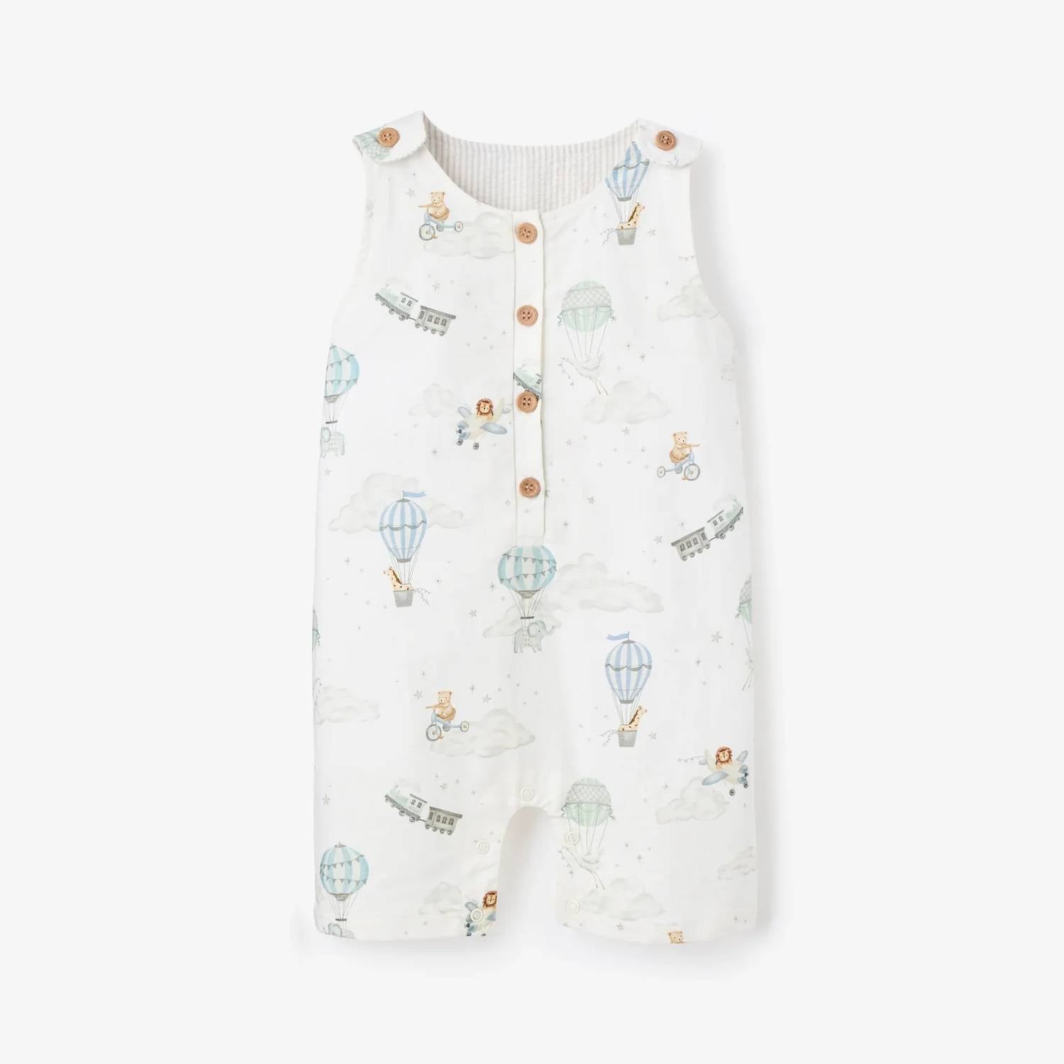 Elegant Baby - Kids Up & Awa Oxford Jon Jon Romper