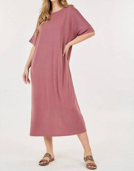 Shop Basic - Basic Boxy Maxi Dress