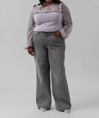 -Bl^Nk- - Elline Knitted Top - Plus