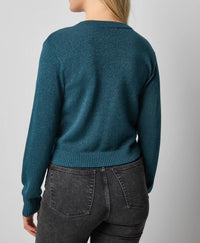 Lilla P - V-neck Sparkle Cardigan