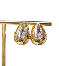 THEIA Women's Madison Huggie Earrings in clear - women's jewelry