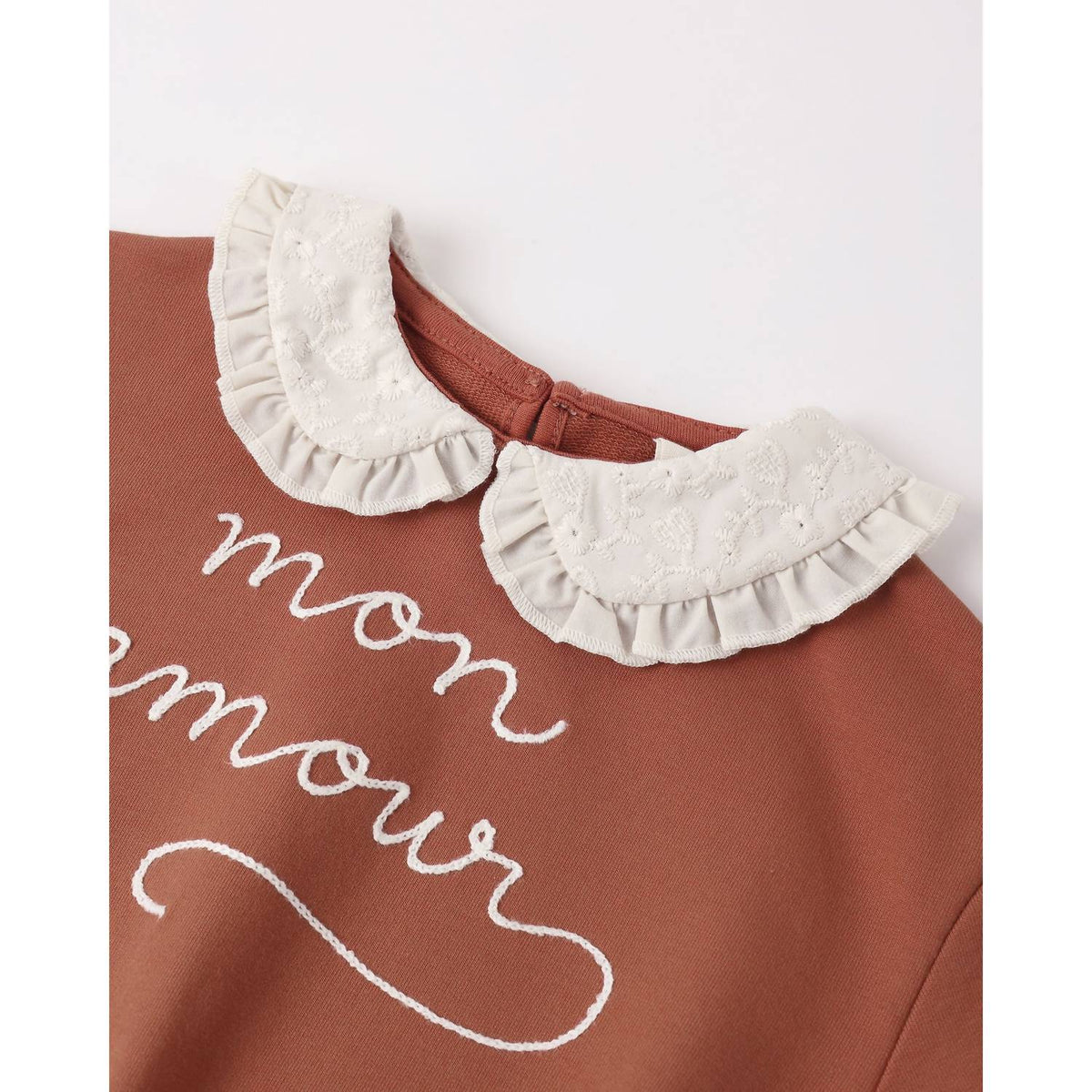 Quincy Mae - Girls' Collared Sweatshirt