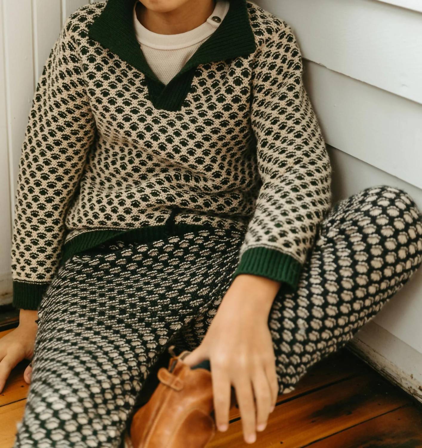 Lali - Boys' Microfiber Knit Sweater