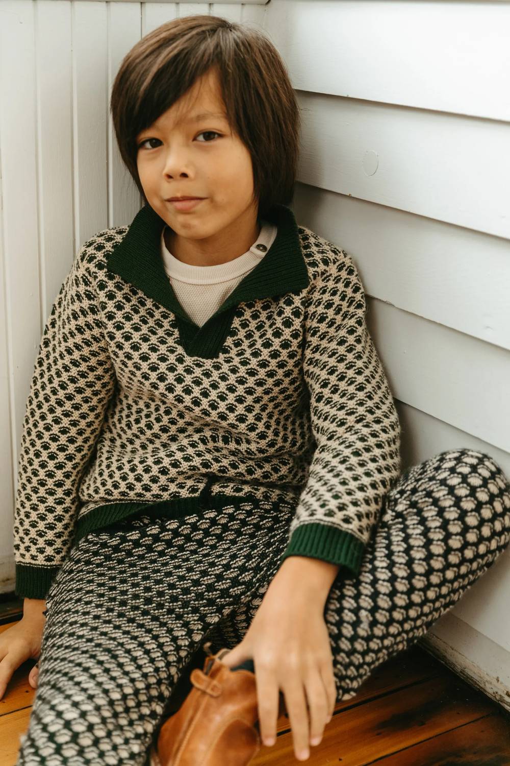Lali - Boys' Microfiber Knit Sweater