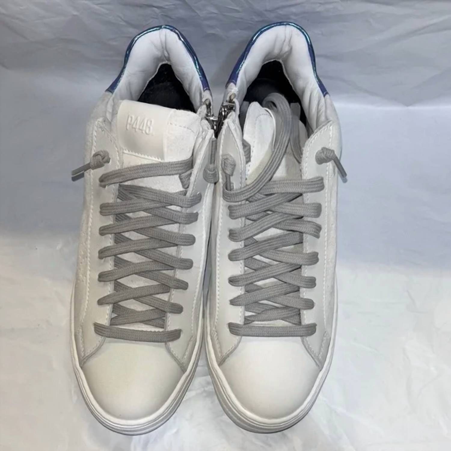 P448 Women's Thea Mid Cloud Sneakers in white gray - women's sneaker - view 5