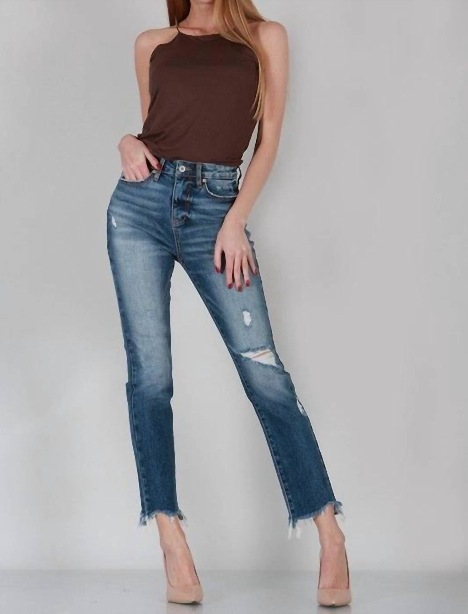 Special A - High Rise Relaxed Skinny Jeans