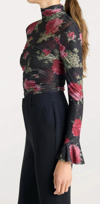 Cinq A Sept - Baroque Roses Lucy Top
