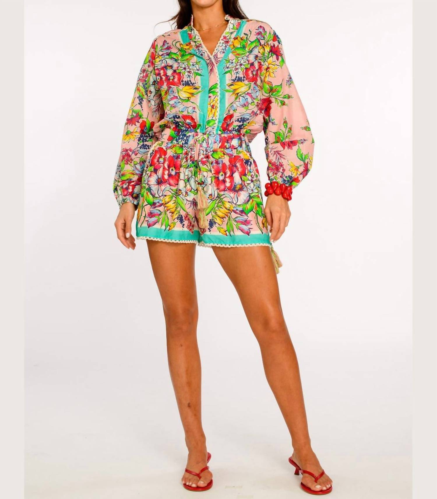 Elizabeth James The Label - Emmett Balloon Sleeves Top