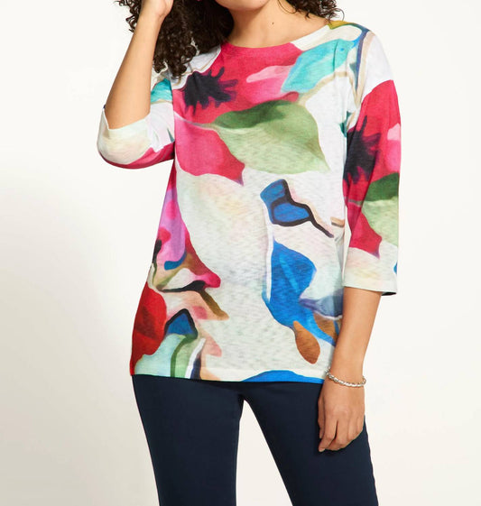 Fdj - Drop Shoulder Boat Neck Top