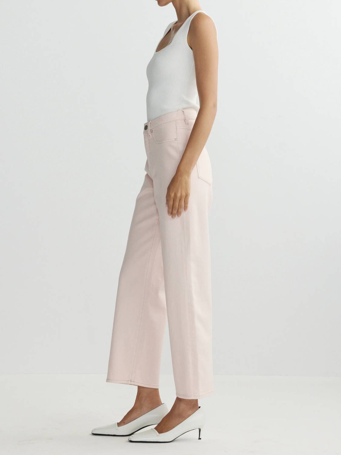 Dl1961 - Women'S - Karmine Refined Wide Leg High Rise Jeans