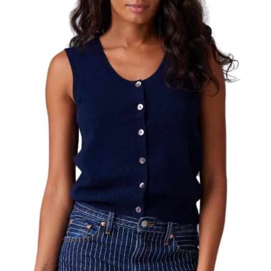 Colorush - Aly Button Tank Top